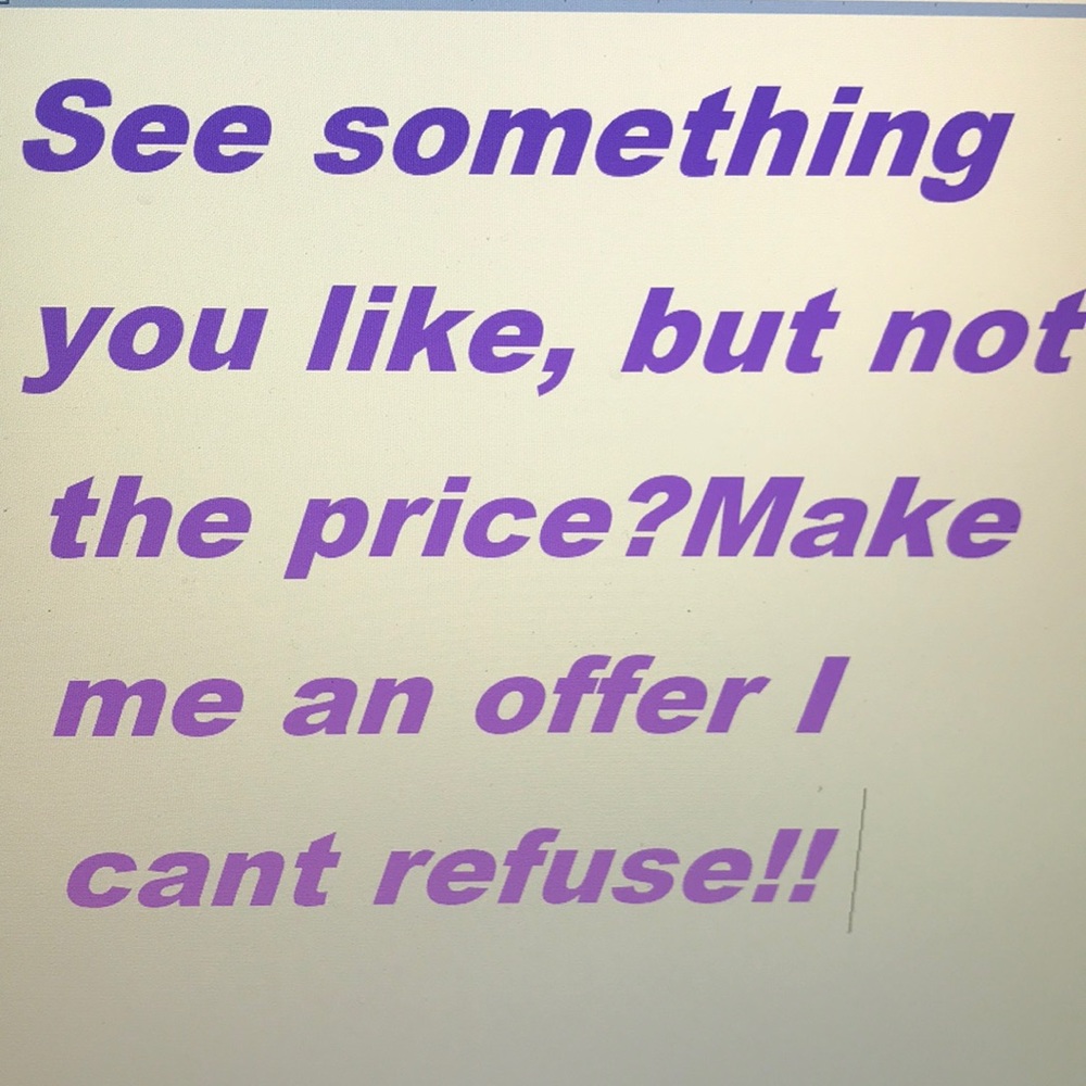 Clothes, shoes, purses, etc